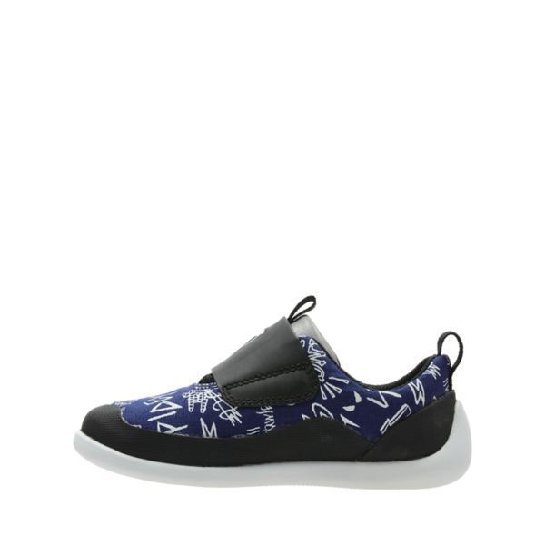 Clarks Boys Play Power Toddler Casual Shoes Blue | CA-5086374